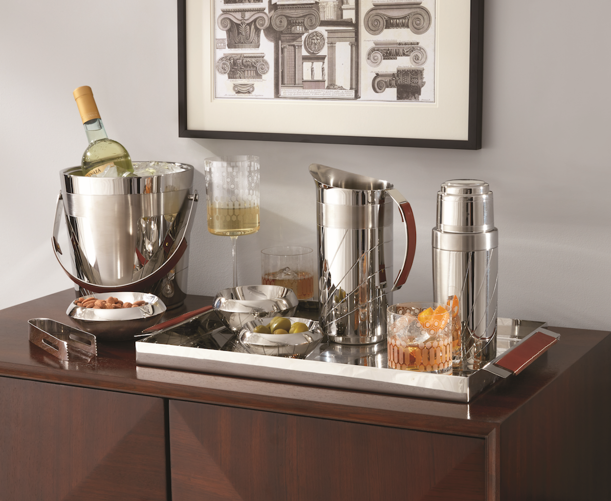 Italian Armor Stainless Steel Barware 