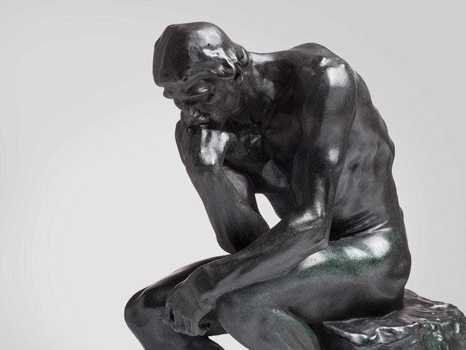 Auguste Rodin: The Thinker Sculpture