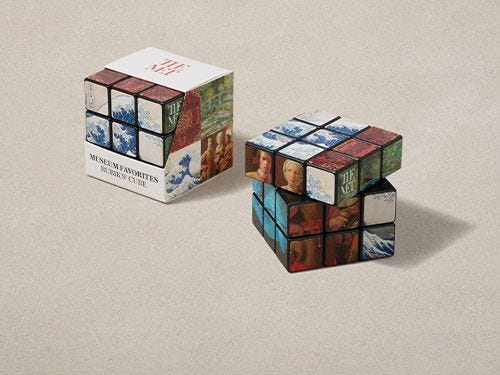 Met Favorites Rubik's Cube