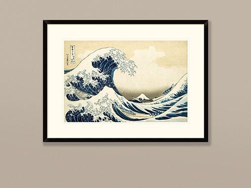 The Great Wave from Met Custom Prints