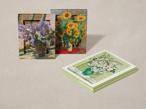 Impressionist & Post-Impressionist Bouquets Pop-Up Cards